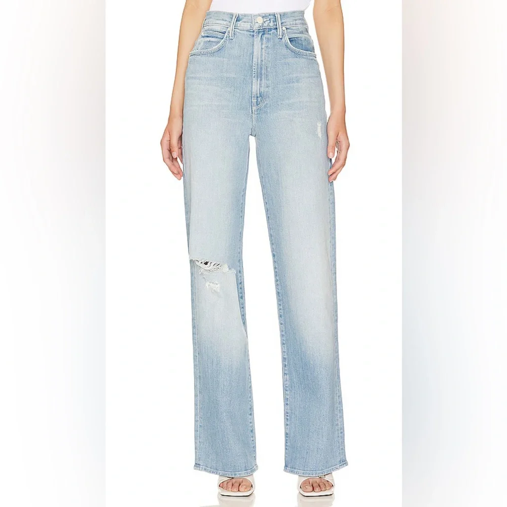 Mother Light Wash High Waisted Tunnel Vision Sneak Sippin’ Sweet Tea - Picture 16 of 16